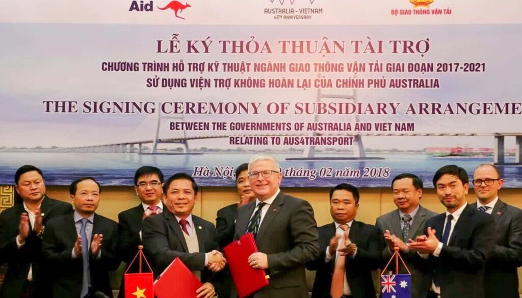 Aus4Transport-signing-vietnam-australia