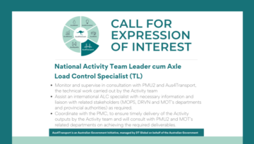 aus4Transport - National Activity Team Leader cum Axle Load Control Specialist (TL)